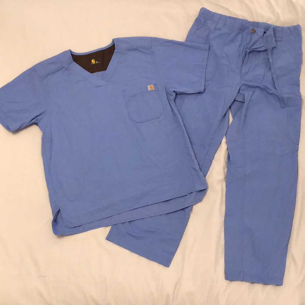 COPY - Men’s Carhartt Ceil Blue Scrub Set